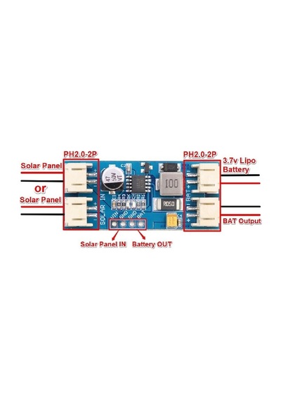 Cn3791 Mppt Güneş Paneli Şarj Cihazı Modülü - 12v