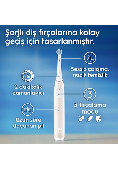 Oral-b İo 2 Şarjlı Diş Fırçası - Pembe