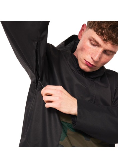 Oakley Dıvısıonal Rc Shell Anorak Siyah Siyah