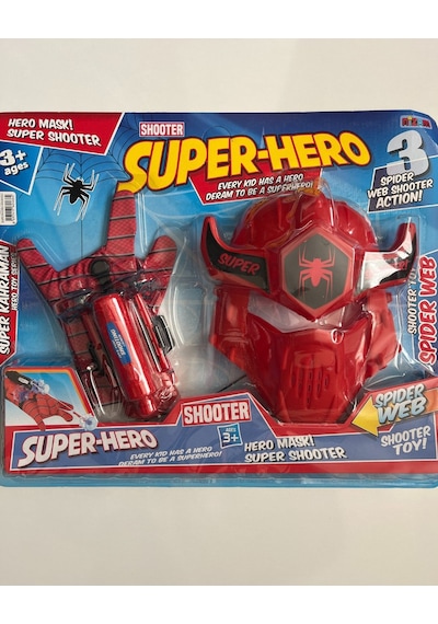 Süperhero Maskeli Set