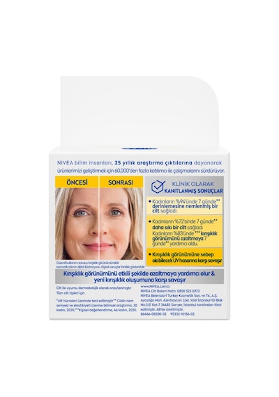 Nivea Q10 Power Kırışık Karşıtı Sıkılaştırıcı Gündüz Kremi 50 ML