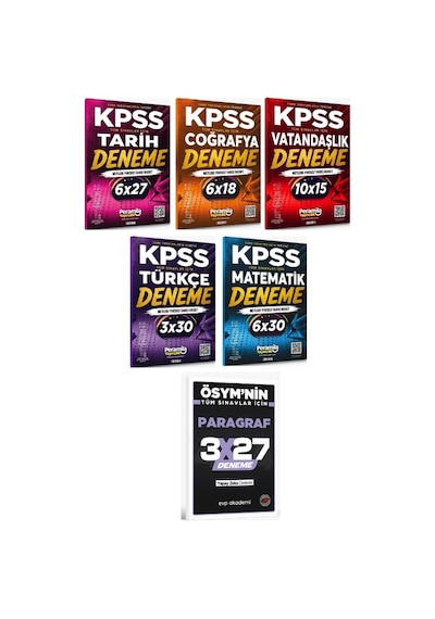 Peramila 2027 Kpss Genel Yetenek Genel Kültür 31 Deneme 5 Li Set+ Anla Kazan Paragraf