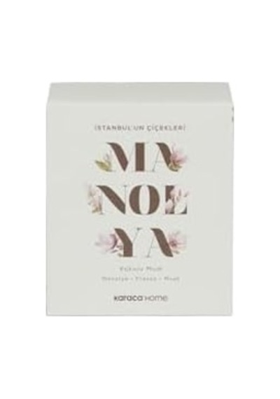 Home İstanbulun Çiçekleri Serisi Kokulu Mum Manolya 50 x 22