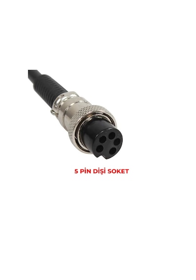 Yihua 907a 50w Yedek Kalem Havya Kolu 5 Pin Dişi Soket