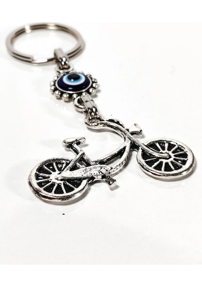 Moncuk Design Bisiklet Döküm Metal Anahtarlık Çok Renkli