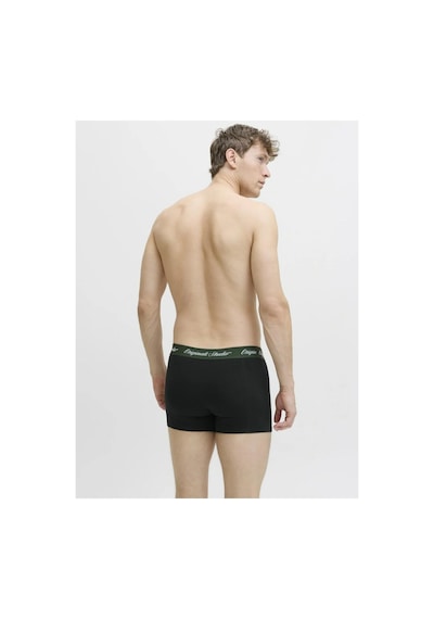 Jack & Jones Jacnorrebro 3'lü Paket Boxer 12287141 Siyah