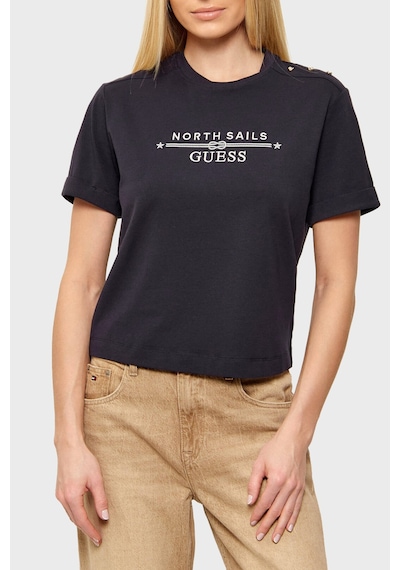 Guess Bayan T Shirt W6gı03 K2657 G7v2 Lacivert Lacivert