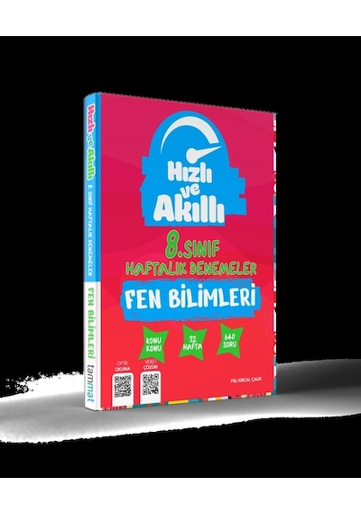 Tammat Hızlı Ve Akıllı 8. Sınıf Haftalık Denemeler Fen B.
