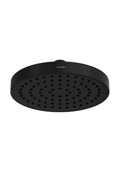 Artema Base R Duş Başlığı 1f,200 Ø Mat Siyah A4590436 Çok Renkli