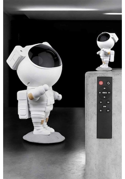 Çocuklara Özel Projeksiyon Astronot Lamba Speaker Sevimli Belirtilmemiş