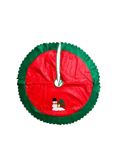 Yılbaşı Ağaç Örtüsü Elyaf Kabartma Noel Baba Figür Diğer