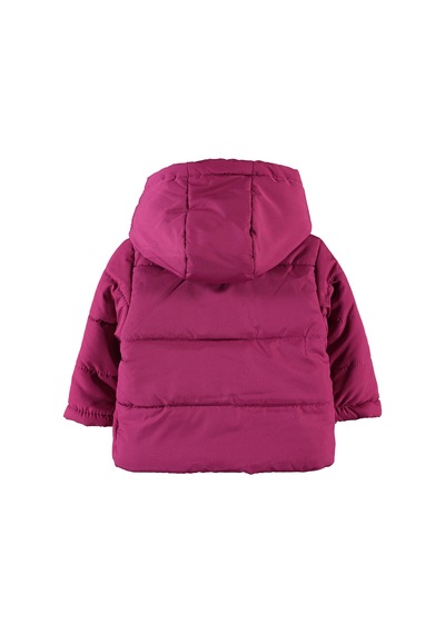 Civil Baby Kız Bebek Kapüşonlu Mont 6-18 Ay Vişne Çürüğü