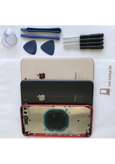 Apple Uyumlu iPhone 8 Plus Kasa Kapak Boş+Tamir Seti Hediyeli (473305558)