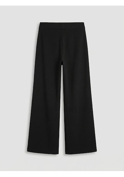Lcw Comfort Siyah Beli Lastikli Taşlı Soft Touch Kadın Eşofman Altı