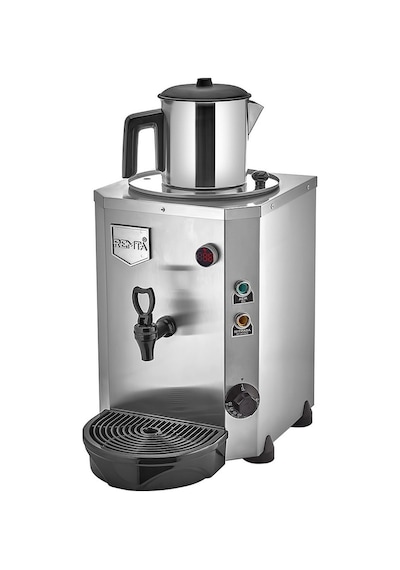 Remta Tek Demlikli Jumbo Çay Makinesi Krom 7 Lt - De14