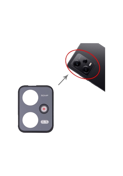 Xiaomi Redmi Note 12 Pro Kamera Camı Kamera Lensi Cam Full 22101316c, 22101316ı 23013rk75c 22101316g