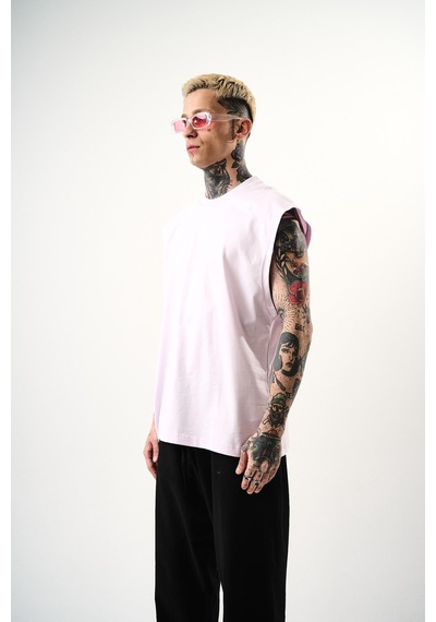 Respire Erkek Basic Tank Top Atlet Lila