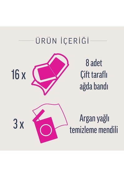 Veet Pure Hipoalerjenik Bikini ve Koltuk Altı Bölgesi Sir Ağda Bantları 16'lı