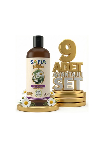 Safia Tüm Saçlar İçin Şampuan 9x400 Ml