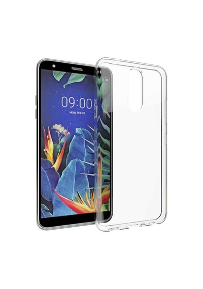 LG Uyumlu K40 Kılıf Zore Süper Silikon Kapak Renksiz