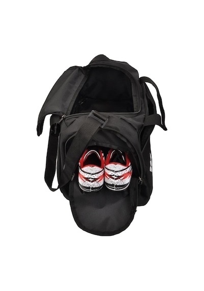 Strong Bag Unisex Ayakkabı Bölmeli Spor Ve Antrenman Çantası , Geniş Bavul Seyahat Çantası, Fitness El Çantası Yn03 Siyah