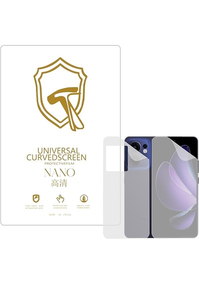 Oppo Reno 13f 5g İle Uyumlu Full Tpu Ön Arka Nano Koruma- Ekm103