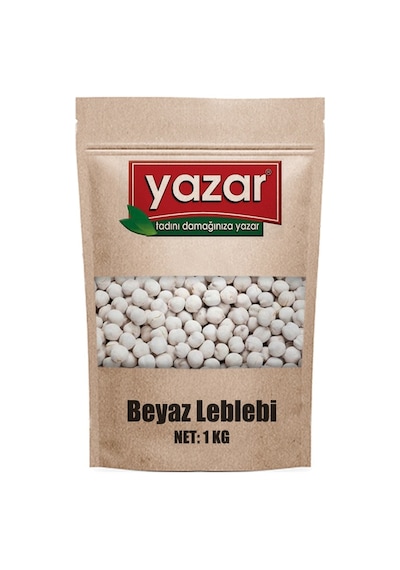 Yazar Kuruyemiş Beyaz Leblebi 1 KG