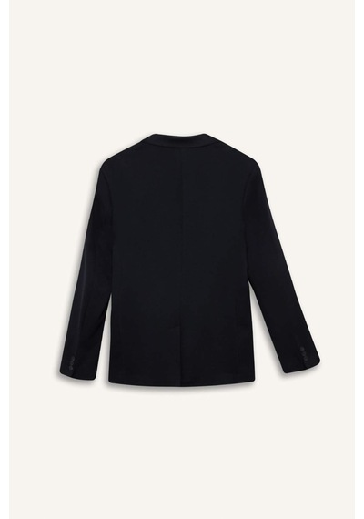 DeFacto Modern Fit Astarlı Düğmeli Blazer Ceket C5990AX25SPNV253 DeFacto Modern Fit Astarlı Düğmeli Blazer Ceket C5990AX25SPNV253