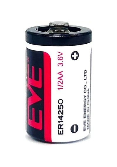 Eve Er14250 1/2aa Size 3. 6v 1200 Mah Şarjsız Li-socl2 Lithium Pil