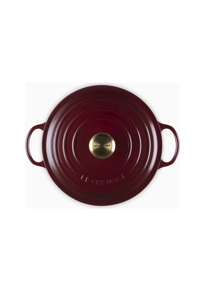 Le Creuset La Marmite Fransız Lüksü Döküm Tencere Bordo 26 Cm