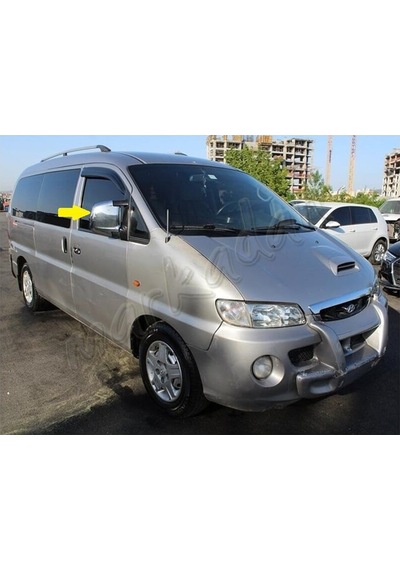 Markadan Hyundai Starex Krom Ayna Kapağı 1997-2007 2 Parça Abs  Kr