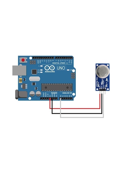 Hatfon Arduino Mq-135 Hava Kalitesi Zararli Gaz Algilama Sensör Modulü
