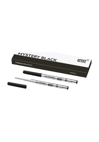 Montblanc 2 Tükenmez Kalem Refill Medium Gize MLi Siyah 128211
