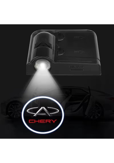 Chery Araçları Kapı Altı Led Logo Mesafe Sensörlü Yeni Nesil 2 Ad