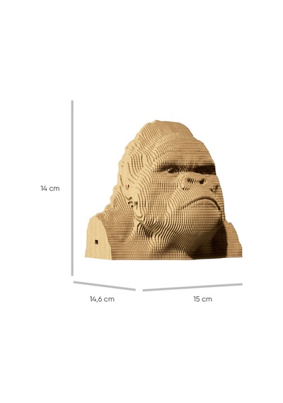 Cartonic 3d Puzzle - Gorılla