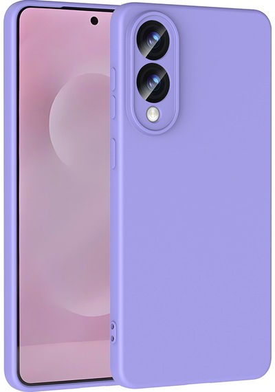 Galaxy Uyumlu S25 Edge Kılıf Mara Lansman İç Yüzeyi Kadife Kılıf Lila