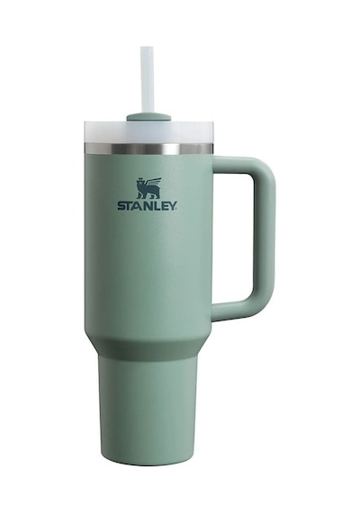 Stanley Quencher Pipetli Termos 1.18 Litre Yeşil Yeşil
