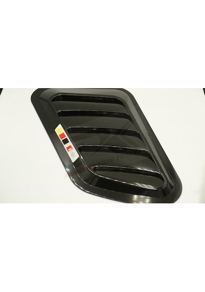 Audi Rs Logo Ön Kaput Glossy Black Air Flow Rüzgarlık