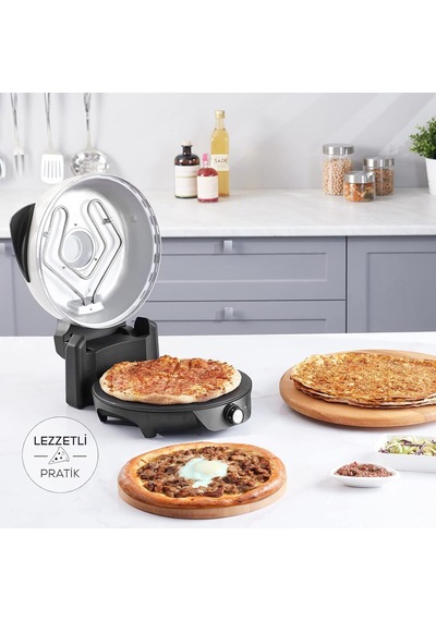 Karaca Gastro 10 İn 1 Pizza Ve Lahmacun Makinesi, Soft Cream