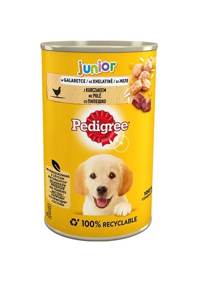 Pedigree Puppy Tavuklu Soslu Yavru Köpek Konservesi 6 x 400 G