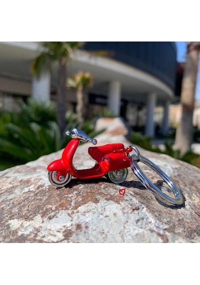 Metalmorphose Scooter Anahtarlık Kırmızı