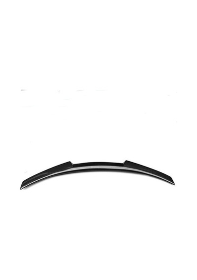 Blueoto Bmw E90 3 Serisi M4 2005-2012 Abs Plastik Yarasa Bagaj Üstü Spoyler Parlak Siyah Boyalı Spoiler