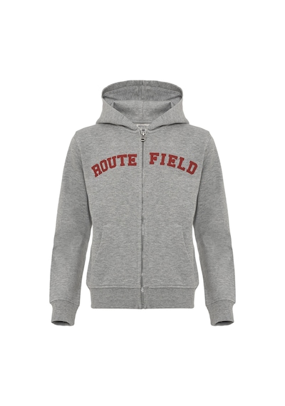 Routefield Routefıeld Routefıeld Hunter Unısex Çocuk Sweatshırt Grm Gri