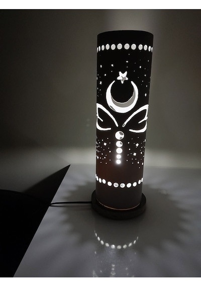 Pvc Gece Lambası-002 Gri