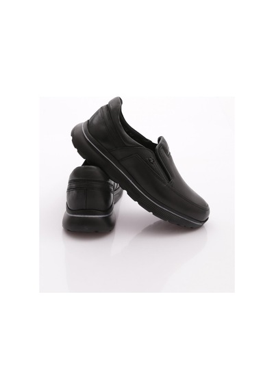 King Paolo G1232 Centro Anatomik Loafer Ayakkabı Siyah