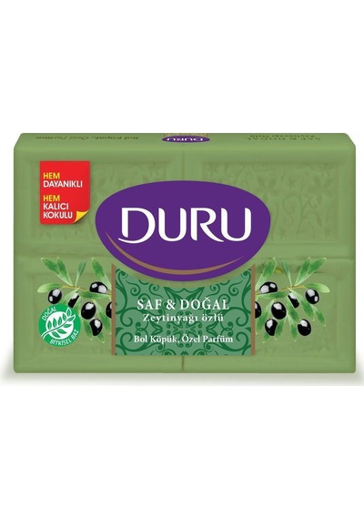 Saf Ve Doğal Kaynaklı Beyaz Sabun Zeytinyağı Özlü 4 X 150 G 600 G Diğer