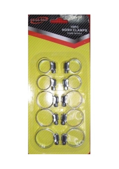 10 Değişik Kelepçe Seti Clamp Set Lisinya Çok Renkli