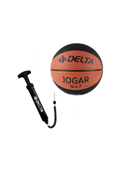 Delta Jogar 7 Numara Dura-Strong Basketbol Topu + Top Pompası