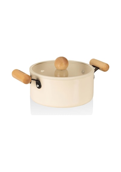 The Mia Cucina Di Mia Derin Tencere 24 Cm Cdm0005 Beyaz