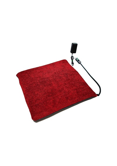 Kedi Minderi Isıtmalı Model 45x45cm 12v Adaptörlü Su Geçirmez Kdtes70